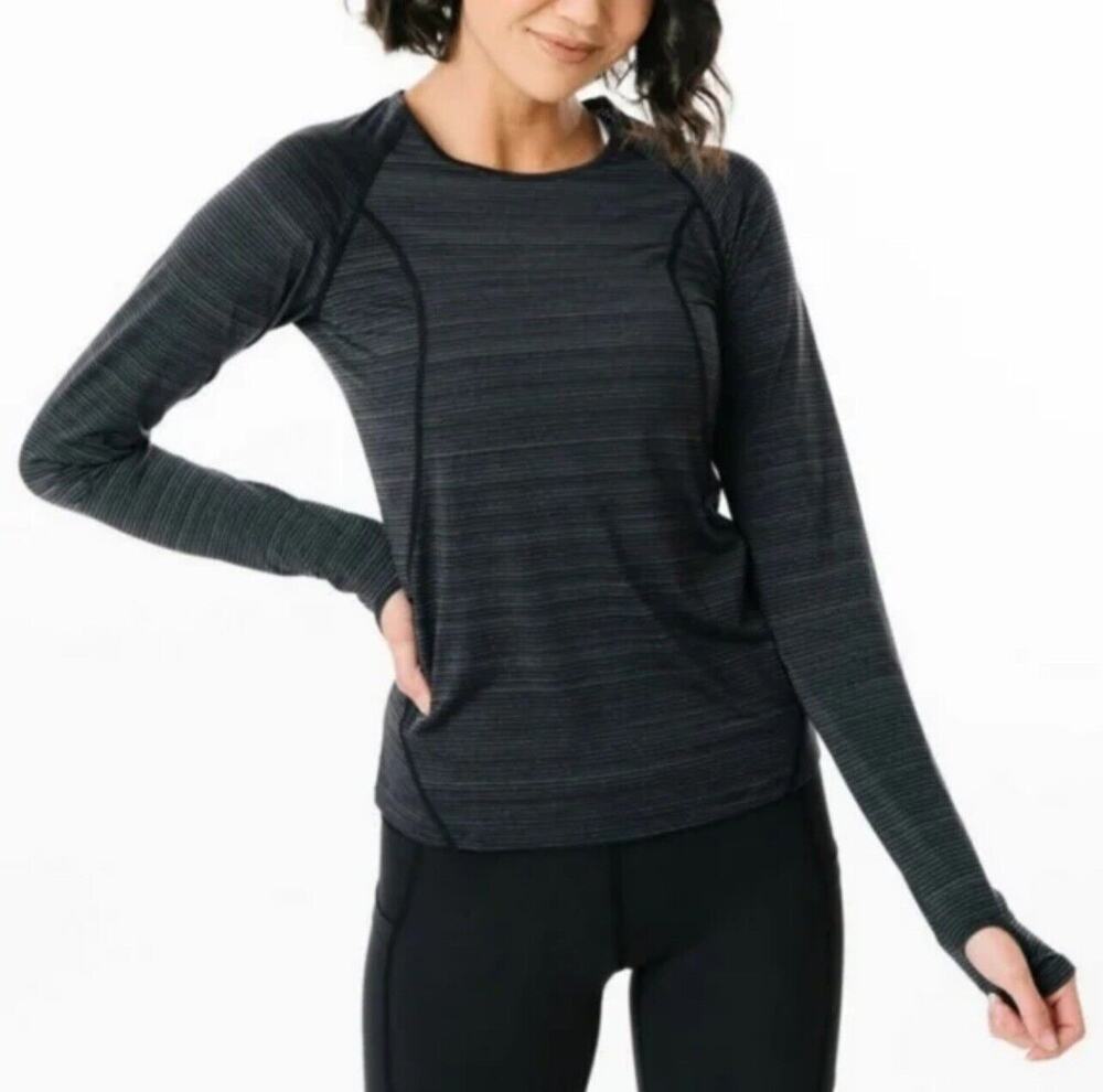 Zyia Active Shirt Long Sleeve Athletic Top